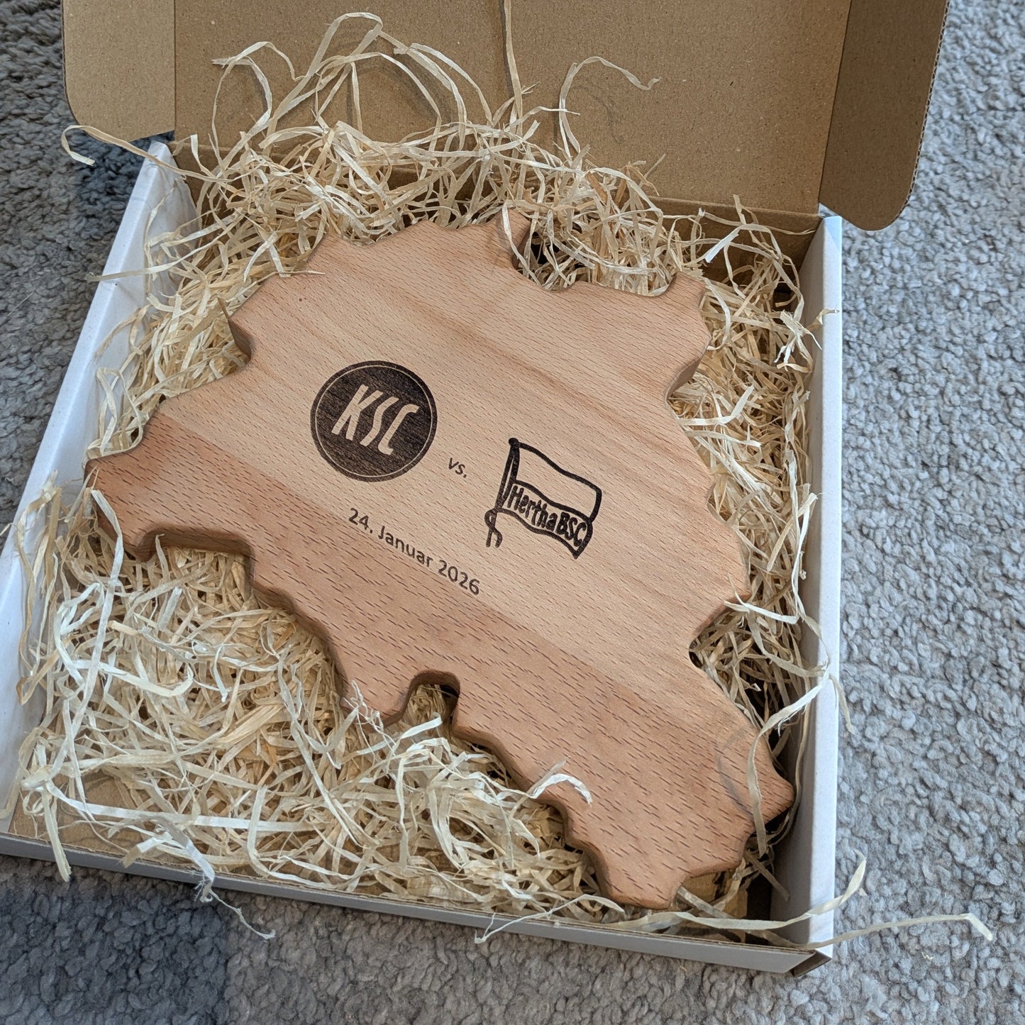 Berlin - Dekobrett und Pokal MINI | DAS ORIGINAL