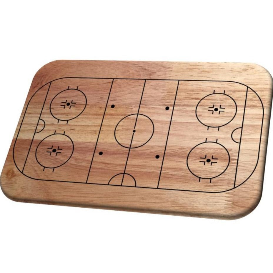Eishockey - Frühstücksbrett / Schneidebrett individuell / Club Logo