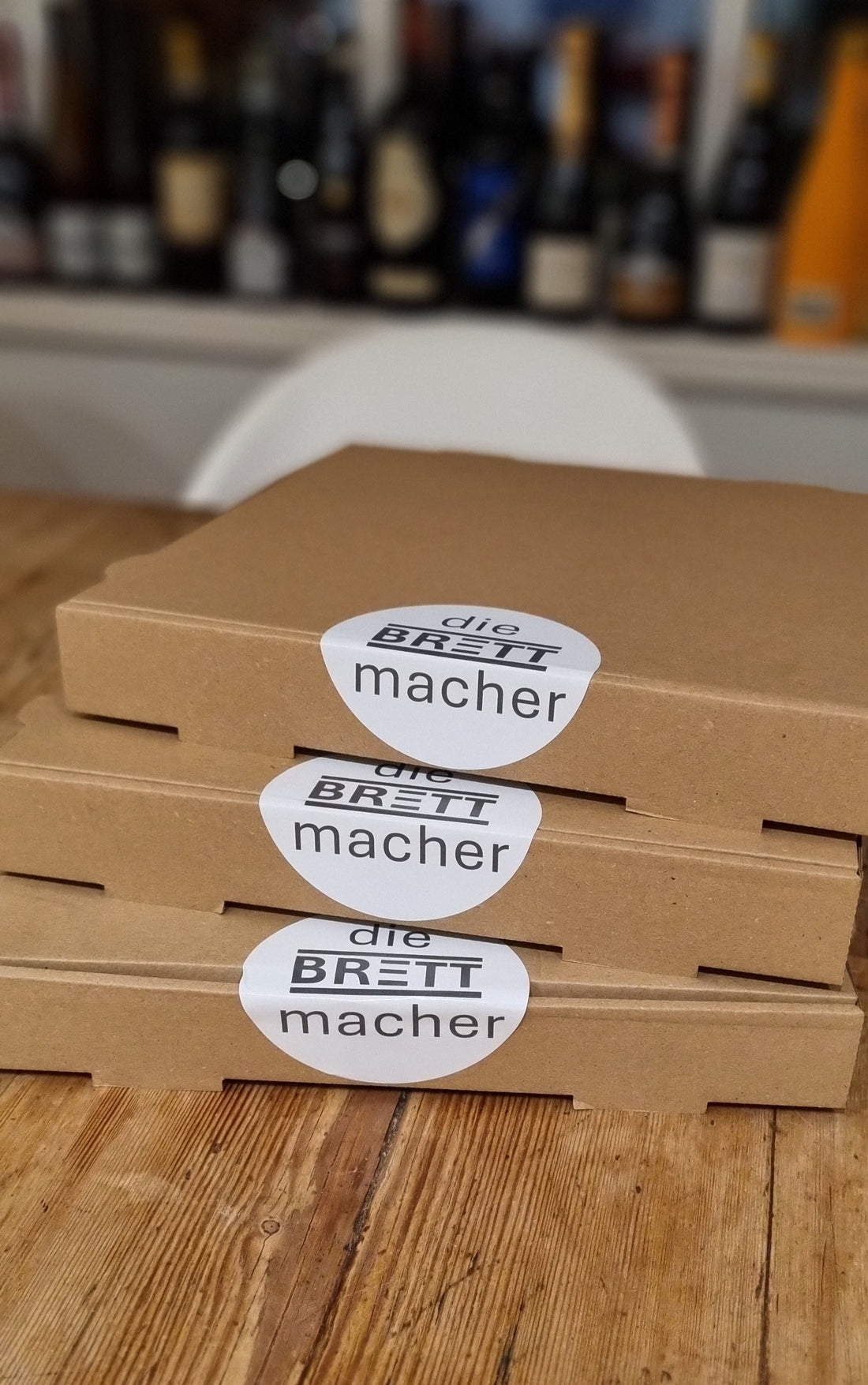 Es sind 3 Berlin Bretter und keine Pizzen