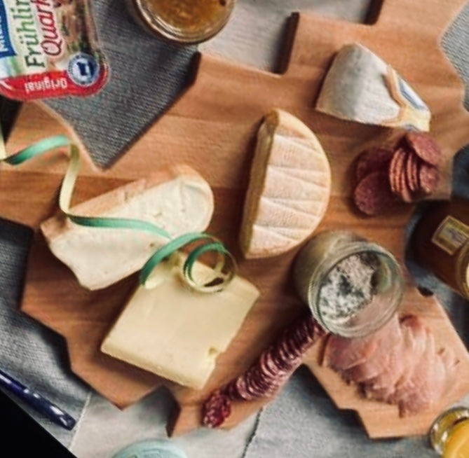 Brett Hamburg schmückt die Silvestertafel