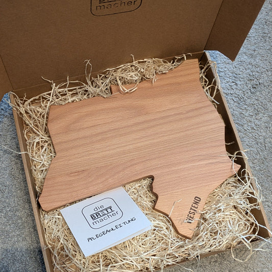 Bezirk Berlin Westend Brett - Küchenbrett | DAS ORIGINAL