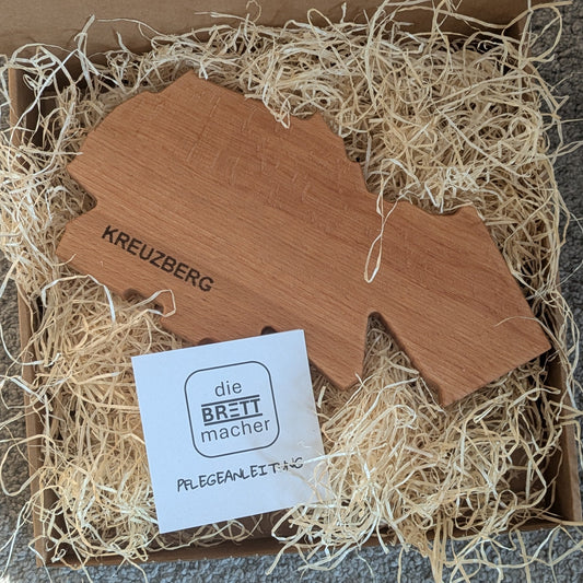 Bezirk Berlin Kreuzberg Brett - Küchenbrett | DAS ORIGINAL