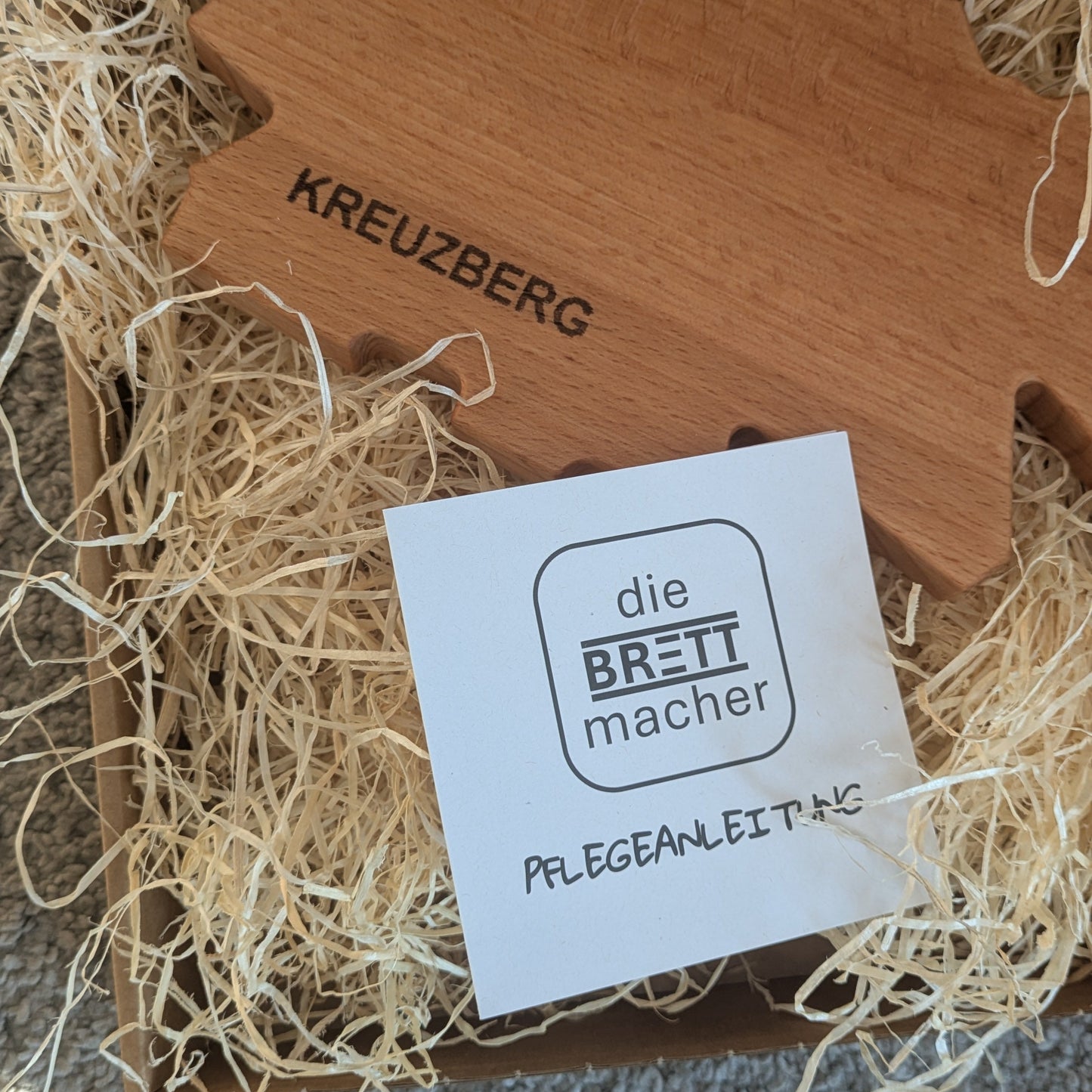 Bezirk Berlin Kreuzberg Brett - Küchenbrett | DAS ORIGINAL