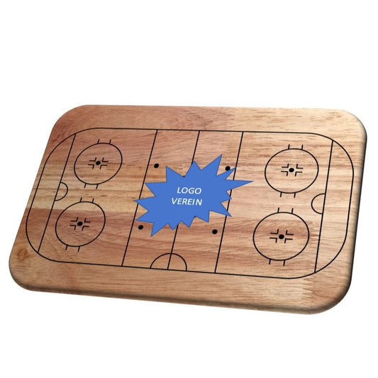 Eishockey - Frühstücksbrett / Schneidebrett individuell / Club Logo